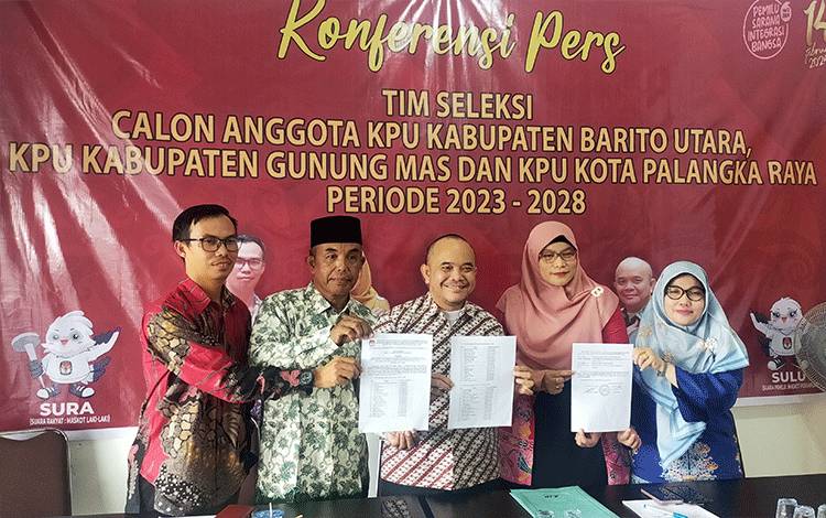 Ini Daftar Calon Anggota KPU Gunung Mas Lolos CAT-Psikologi