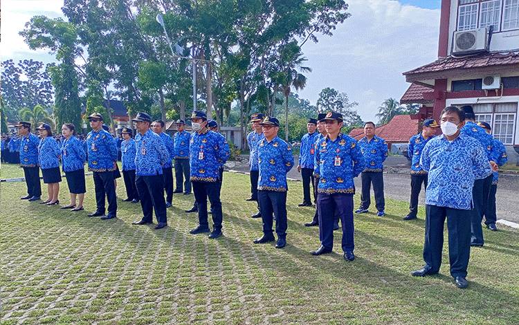 Begini Pesan Bupati Barito Timur kepada ASN Saat Apel Kesadaran Nasional