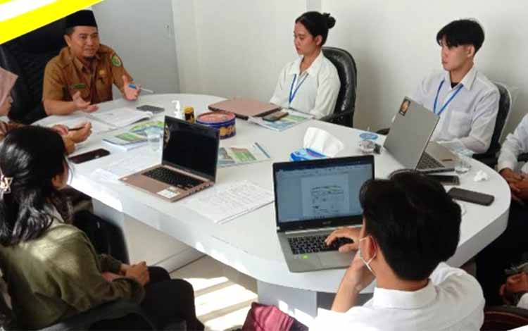 BKPSDM Palangka Raya Terima Mahasiswa Magang dari Dua Kampus