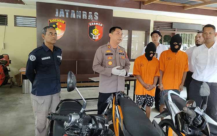 Terduga Pencuri dan Penadah Motor Ditangkap