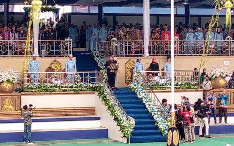 Wakil Gubernur Kalteng Pimpin Upacara Peringatan HUT ke-73 Barito Utara