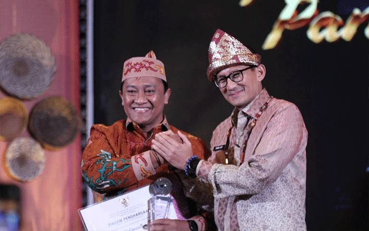 Kalteng Juarai Apresiasi Pemasaran Pariwisata Indonesia 2023