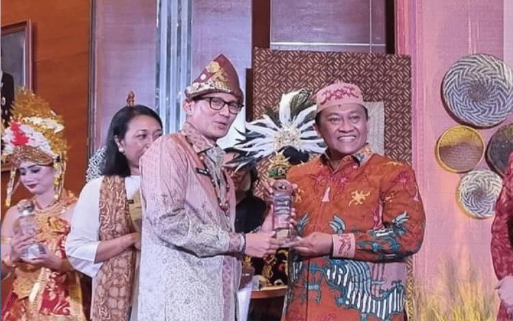 Penghargaan Apresiasi Pemasaran Pariwisata Indonesia Wujud Komitmen Pemprov Kalteng