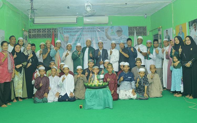 Peringati Harlah ke-25, DPC PKB Kapuas Gelar Tasyakuran