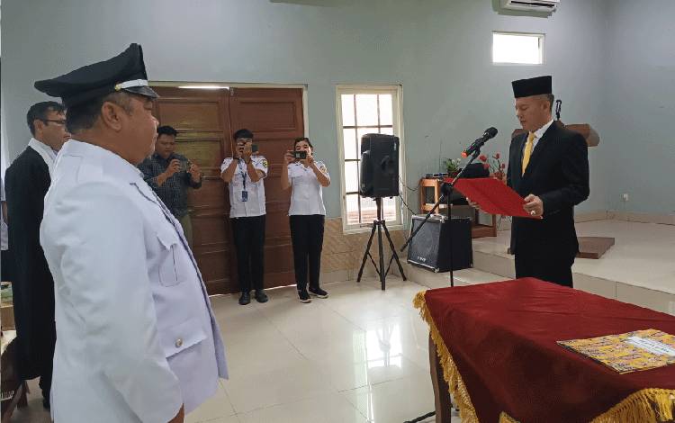 Pj Kades Baru Dilantik Diingatkan Laksanakan Pembangunan Merujuk Program 3 Smart