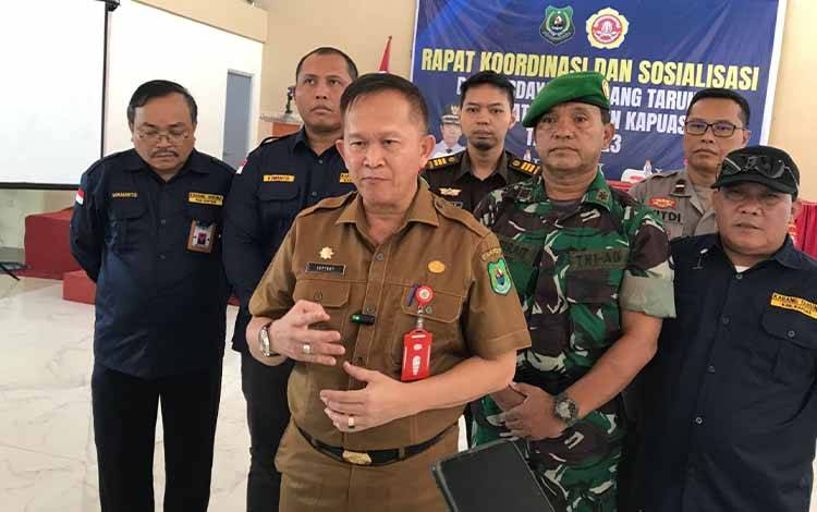 Sekda Kapuas Harapkan Karang Taruna Dapat Membentuk Program Kegiatan Strategis