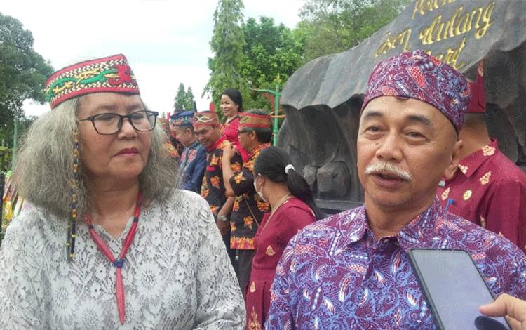 Kata Pihak Keluarga Terkait Peresmian Patung Tjilik Riwut di Bukit Batu Katingan