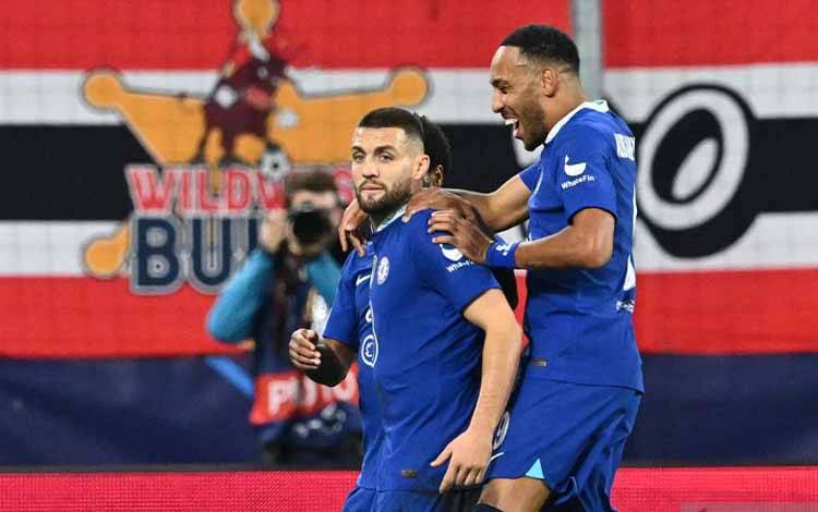 TInggalkan Chelsea, Aubameyang Resmi Berseragam Olympique Marseille