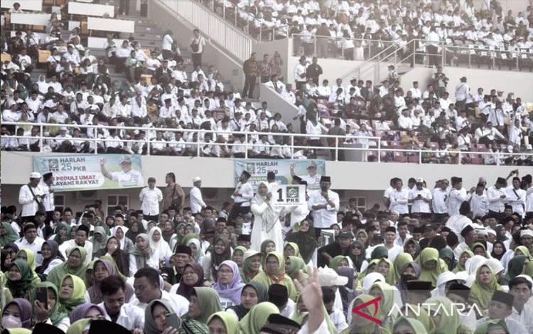 Jokowi Hadiri Puncak Harlah ke-25 PKB di Solo