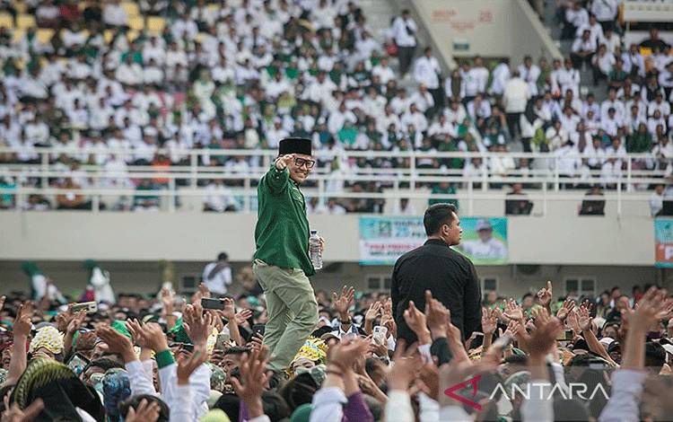 Gus Yahya tak Hadir Harlah PKB, Muhaimin: Yang Datang Katib Aam Lebih Tinggi daripada Ketum PBNU