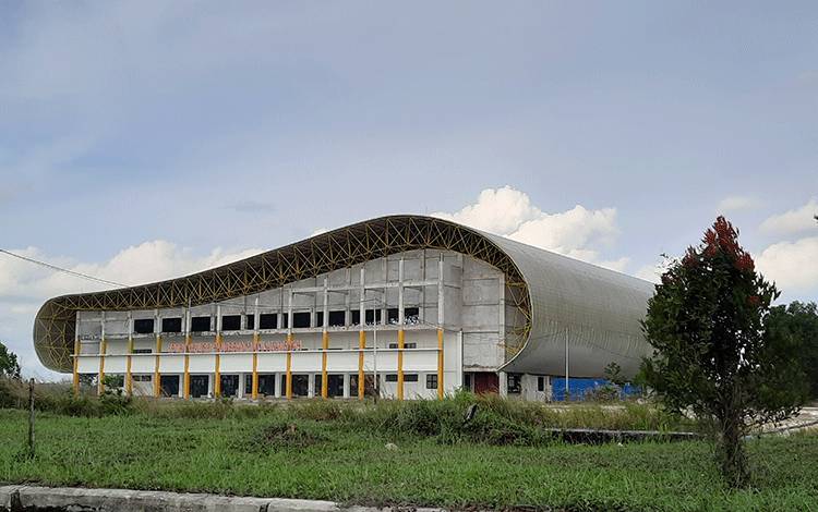 Pemkab Kobar Anggarkan Rp 3,7 Miliar untuk Lanjutkan Pembangunan GOR Sport Center