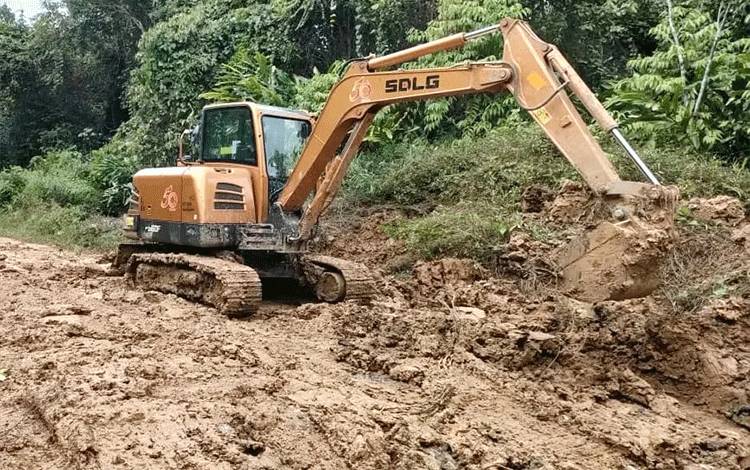 Dinas PUPR Bergerak Cepat Tangani Kerusakan Ruas Jalan Trans Liju - Benangin