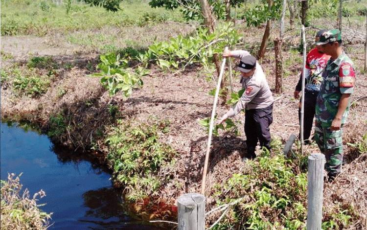 Polisi di Palangka Raya Cek Sumber Air Antisipasi Karhutla