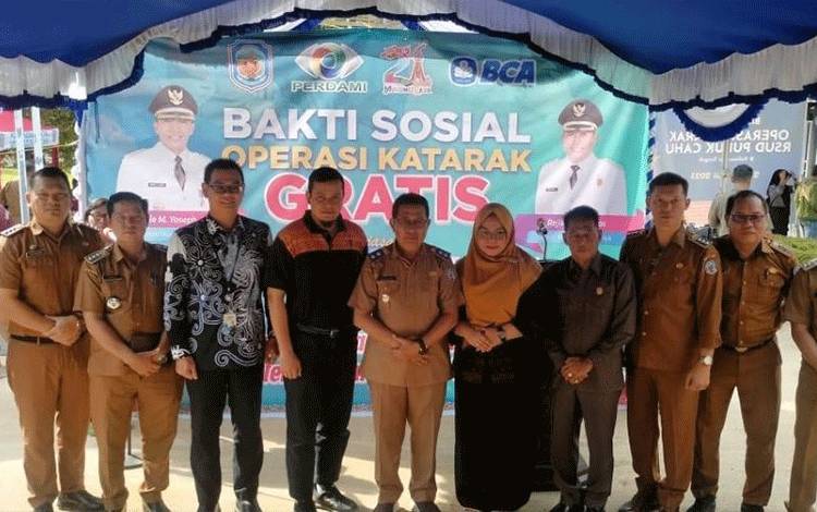 RSUD Puruk Cahu Gelar Operasi Katarak Gratis