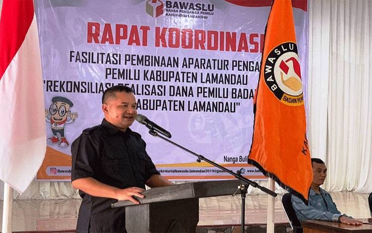 Bawaslu Lamandau Harus Mampu Melembagakan Konflik Pemilu