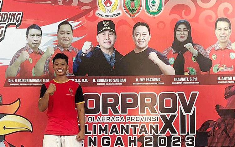 Atlet Barito Timur Raih Medali Pertama Porprov Kalteng 2023 dari Cabor Karate