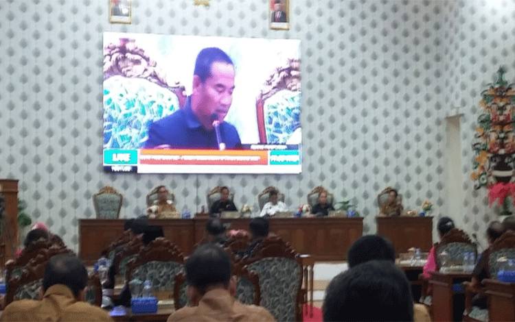 DPRD Katingan Umumkan Pemberhentian Bupati Sakariyas