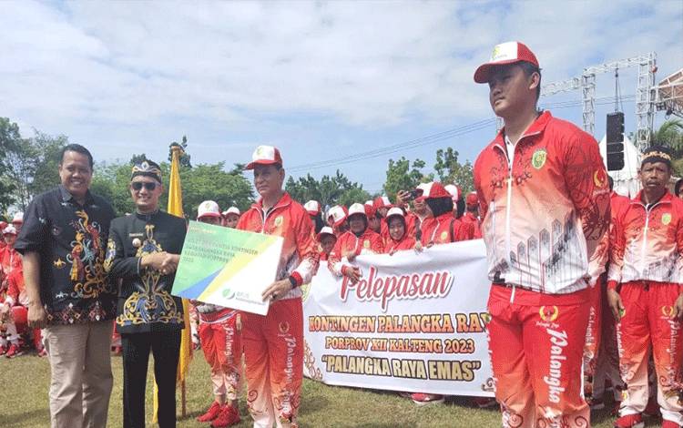 Tanding di Porprov Kalteng, Kontingen Palangka Raya Dilindungi Jamsostek