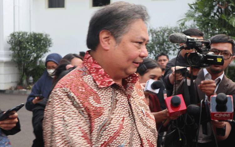 Airlangga Belum Tahu Kericuhan Diskusi Organisasi Sayap Partai Golkar