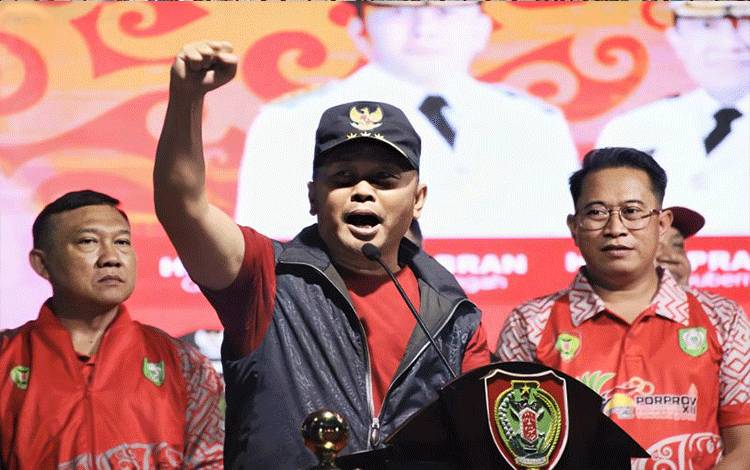 Gubernur: Porprov XII Momentum Kebangkitan Prestasi Olahraga Kalteng