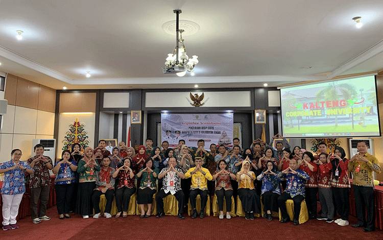 Perkuat, Dispusip Kalteng Laksanakan Sosialisasi