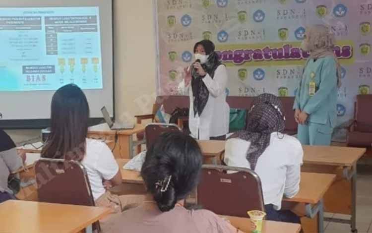 BLUD UPT Puskesmas Pahandut Sosialisasi BIAS Ke Sekolah