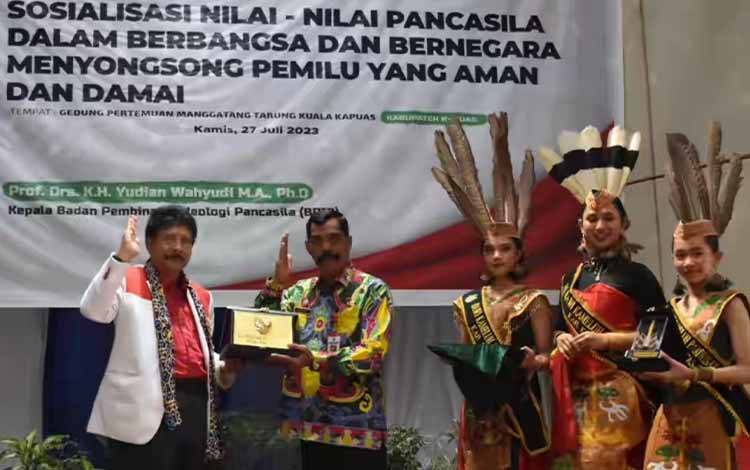 BPIP Sosialisasikan Nilai Pancasila Dalam Berbangsa dan Bernegara di Kapuas