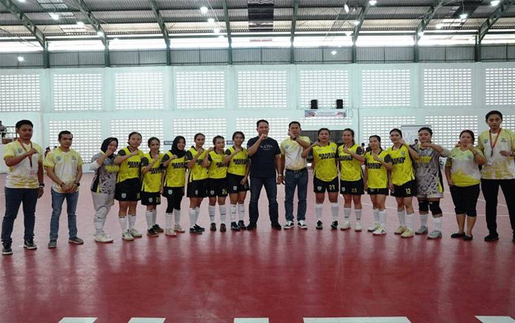 Didukung Bupati, Tim Futsal Putri Lamandau Kalah Telak 8-2 dari Palangka Raya