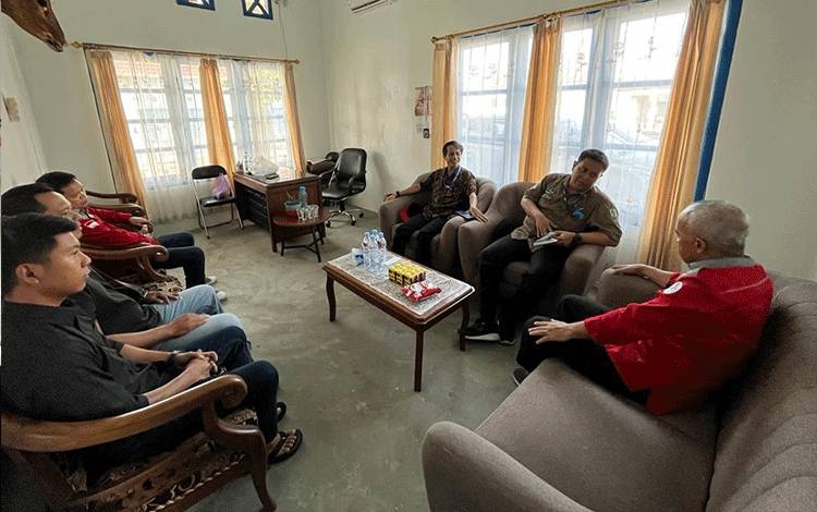Tindaklanjuti Kerjasama, Dislutkan Kalteng Survei Lapangan Bersama PT. Perindo