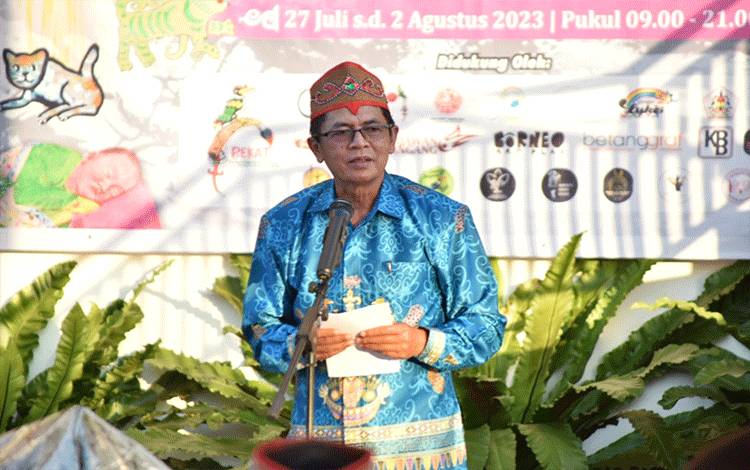 Muhajirin Ajak Penggiat Seni Perkuat Sinergi Lestarikan Budaya Kalteng