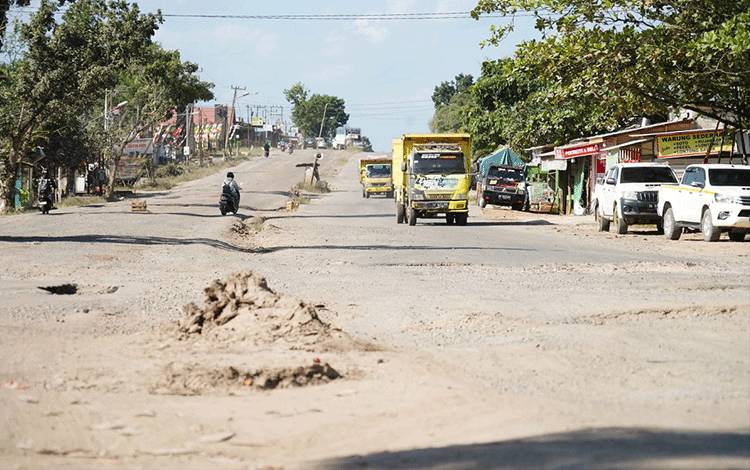 BPJN Kalteng: Kami Telah Lakukan Penanganan Jangka Pendek Akses Jalan Pangkalan Banteng
