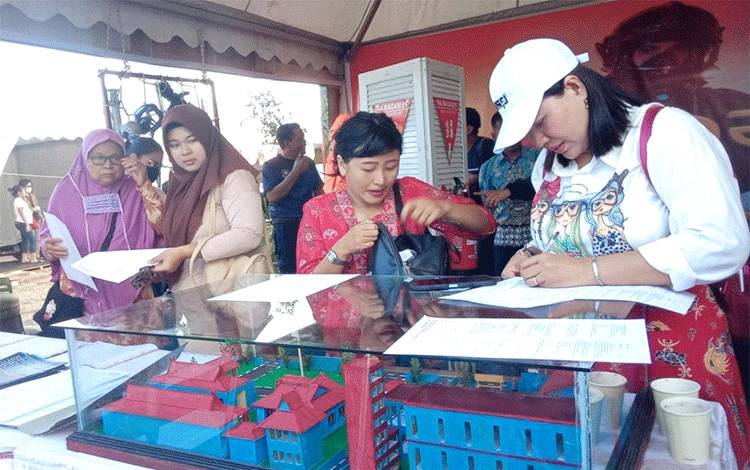 Warga Antusias Kunjungi Stand Damkar Palangka Raya Fair