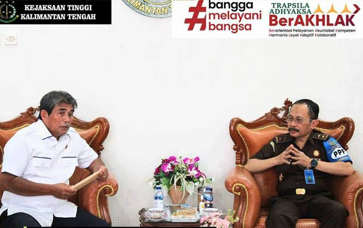 Kejati Kalteng Dikunjungi Tim Pemantauan Kejaksaan Agung RI
