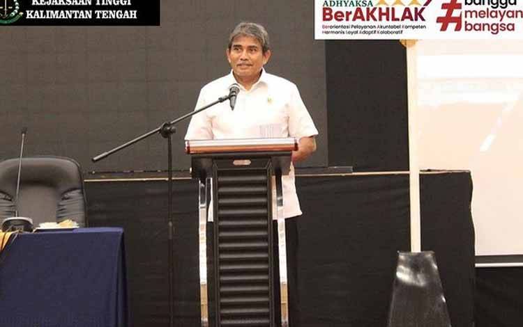 Kajati Kalteng Buka Monitoring dan Evaluasi Bidang Pidsus?