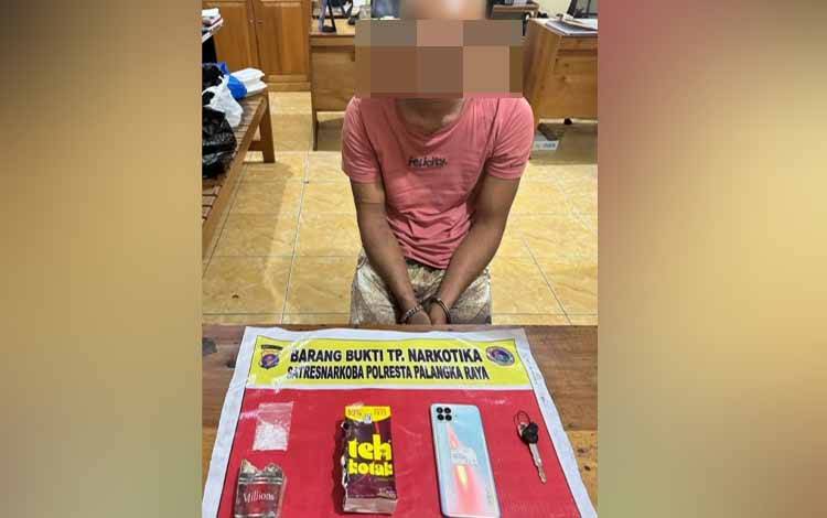 Seorang Pria Ditangkap Polisi Akibat Miliki 5,12 Gram Sabu