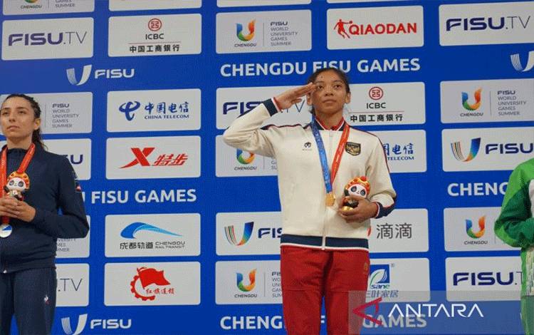Timnas Wushu Indonesia Raih 4 Emas pada The FISU World University