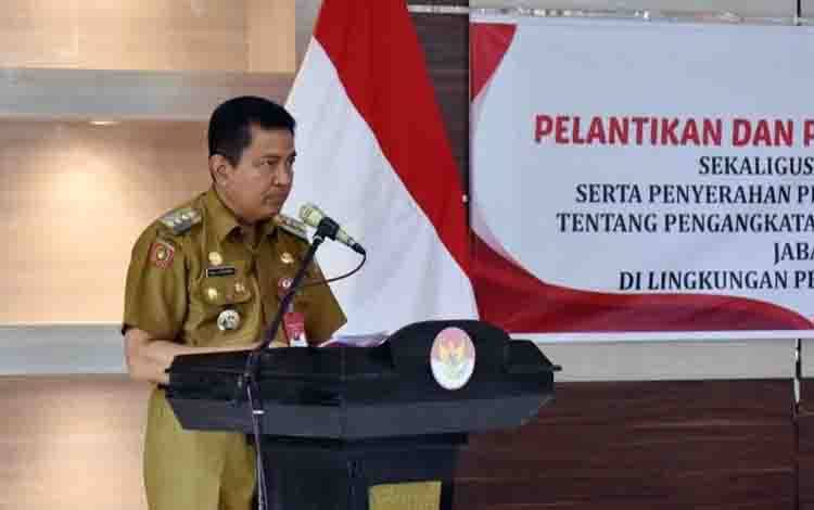 Pj Bupati Kobar Ingatkan ASN Tidak Terlibat Politik Praktis