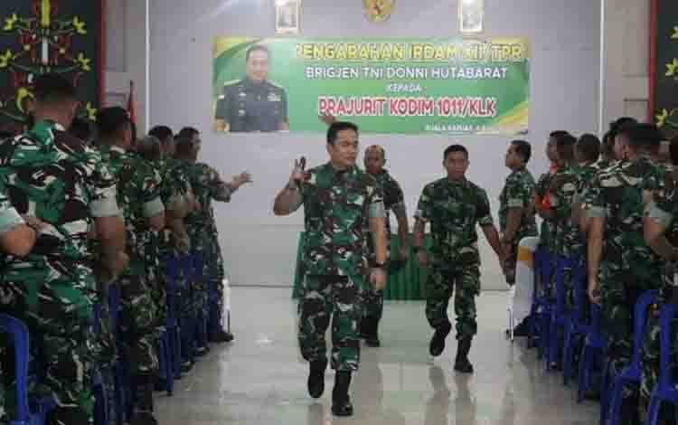 Jajaran Kodim 1011 Kuala Kapuas Terima Arahan Irdam XII Tanjungpura?