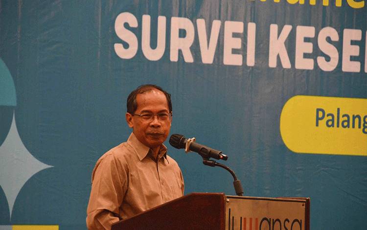 Kadinkes Kalteng Ingatkan Peran Penting Survei Kesehatan