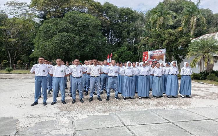 Paskibraka Kalteng Masuki Masa Karantina