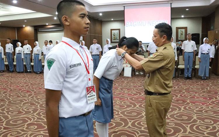 Staf Ahli Gubernur Ingatkan Paskibraka Kalteng Tunjukkan Kualitas Terbaik