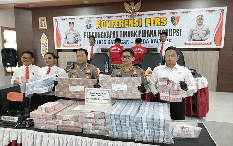 Polres Katingan Amankan Pelaku Korupsi Dana Bantuan Peremajaan Sawit