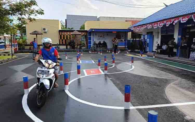 Satlantas Polres Kotim Sosialisasikan Materi Ujian SIM C Baru?