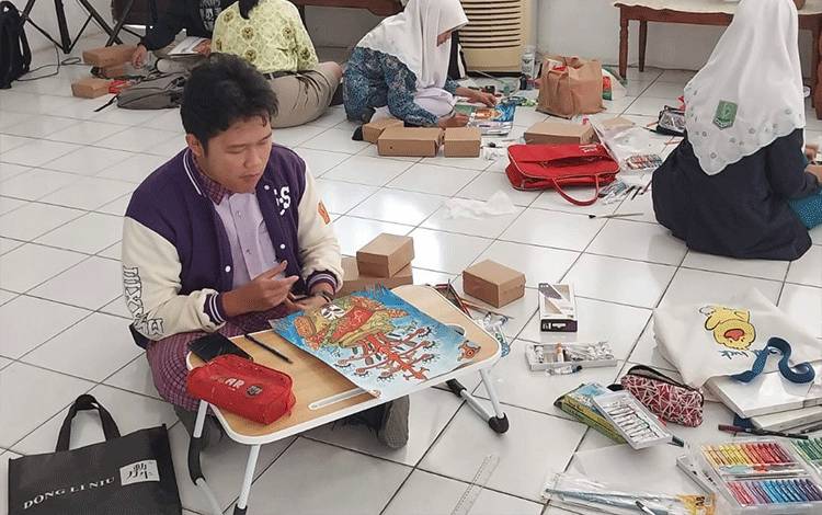Ajak Generasi Muda Cintai Budaya Melalui Lomba Lukis