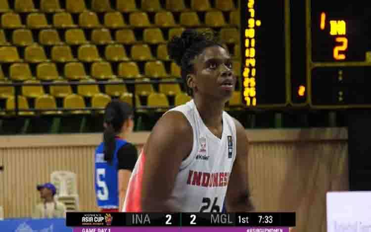 Timnas Putri Menang Lawan Mongolia di Laga Pertama Piala Asia FIBA