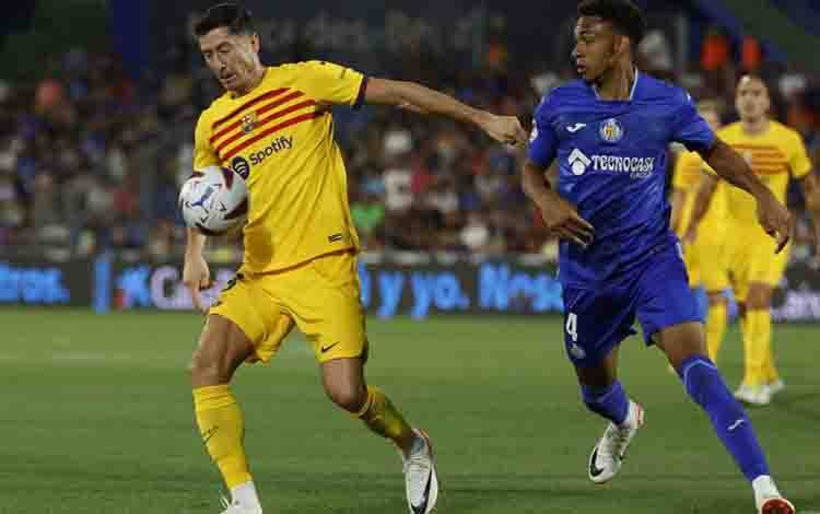 Diwarnai Tiga Kartu Merah, Barca Ditahan Imbang Tanpa Gol Lawan Getafe