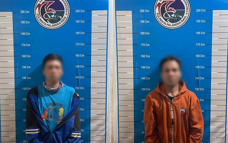 Miliki Empat Paket Sabu, Dua Sekawan Diringkus Polresta Palangka Raya