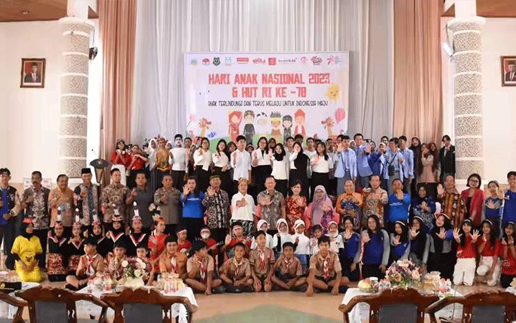 Peringatan HAN di Kapuas Diharapkan Jadi Momen Ingatkan Anak Kunci Masa Depan Bangsa