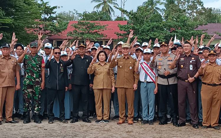 Bupati Ajak Pemuda Gunung Mas Turut Kembangkan Implementasi Nilai Pancasila