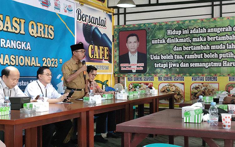DPKUKMP Palangka Raya Masifkan Sosialisasi QRIS Code